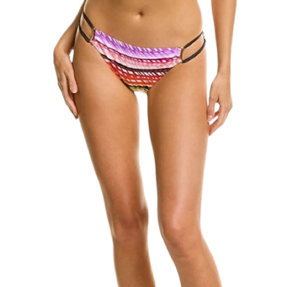 Trina Turk Prismatic Hipster Bikini Bottom Rainbow